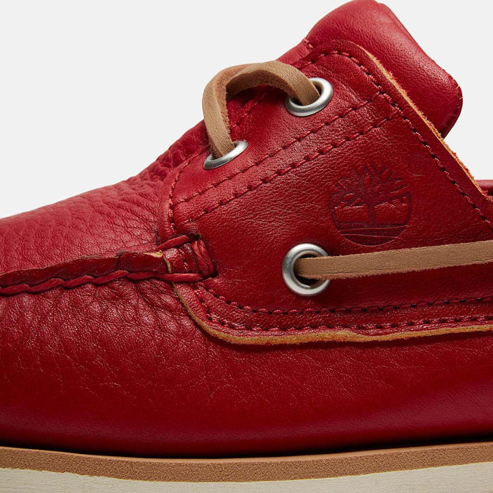 Classic Boat Shoe Full Grain Medium Red
