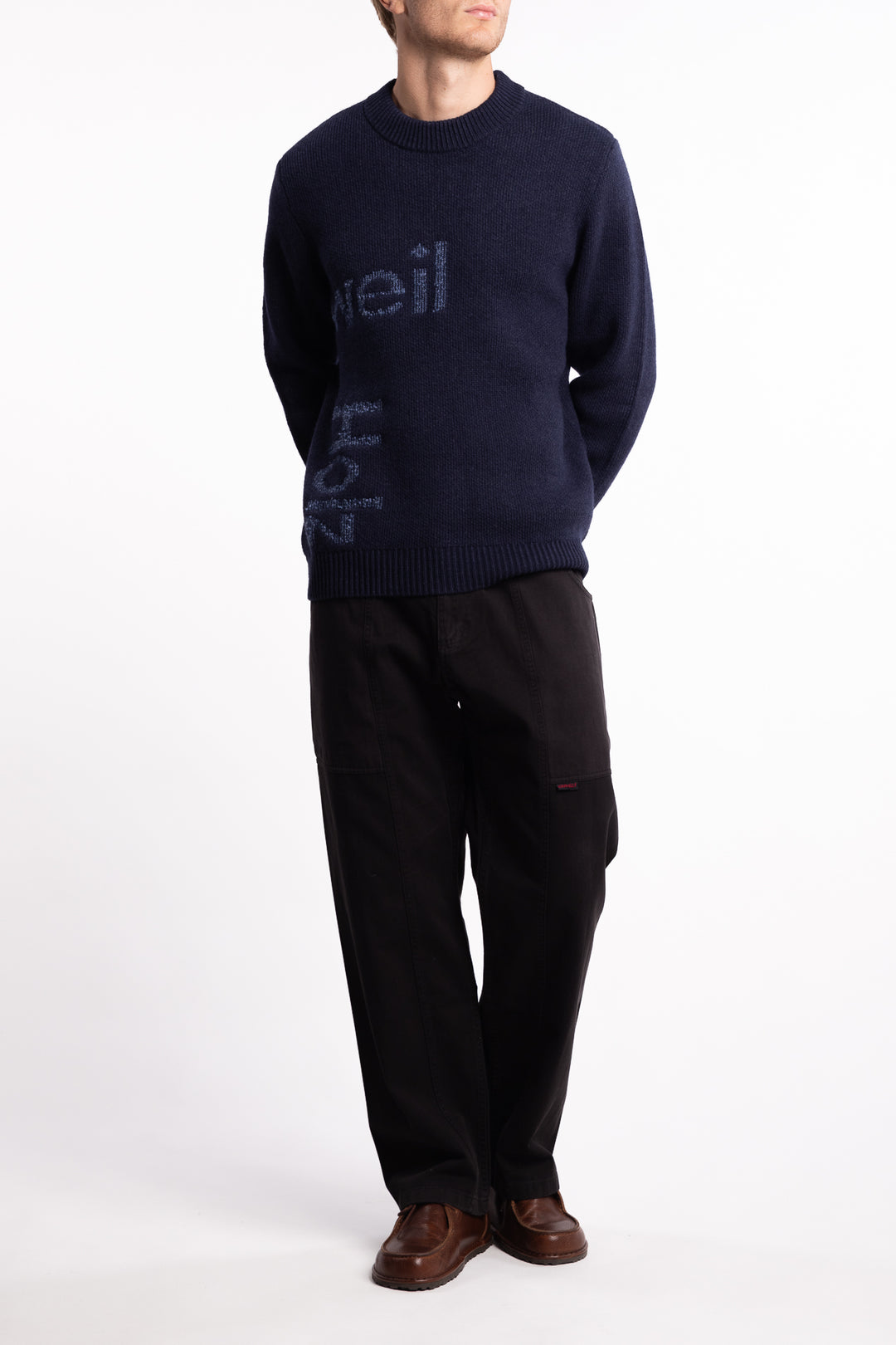 Haza Logo Crew Blue Mix