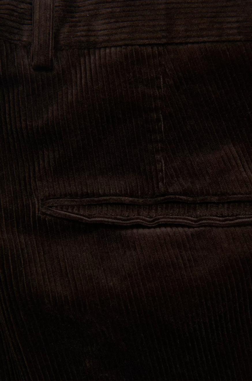 Denz Corduroy Trouser Dark Brown-Bukser-Bogartstore