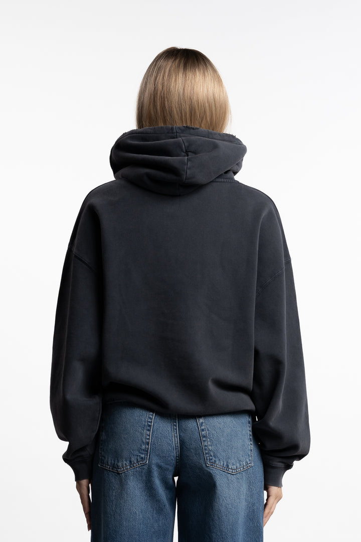 Harvey Sweatshirt- Dark Washed Black