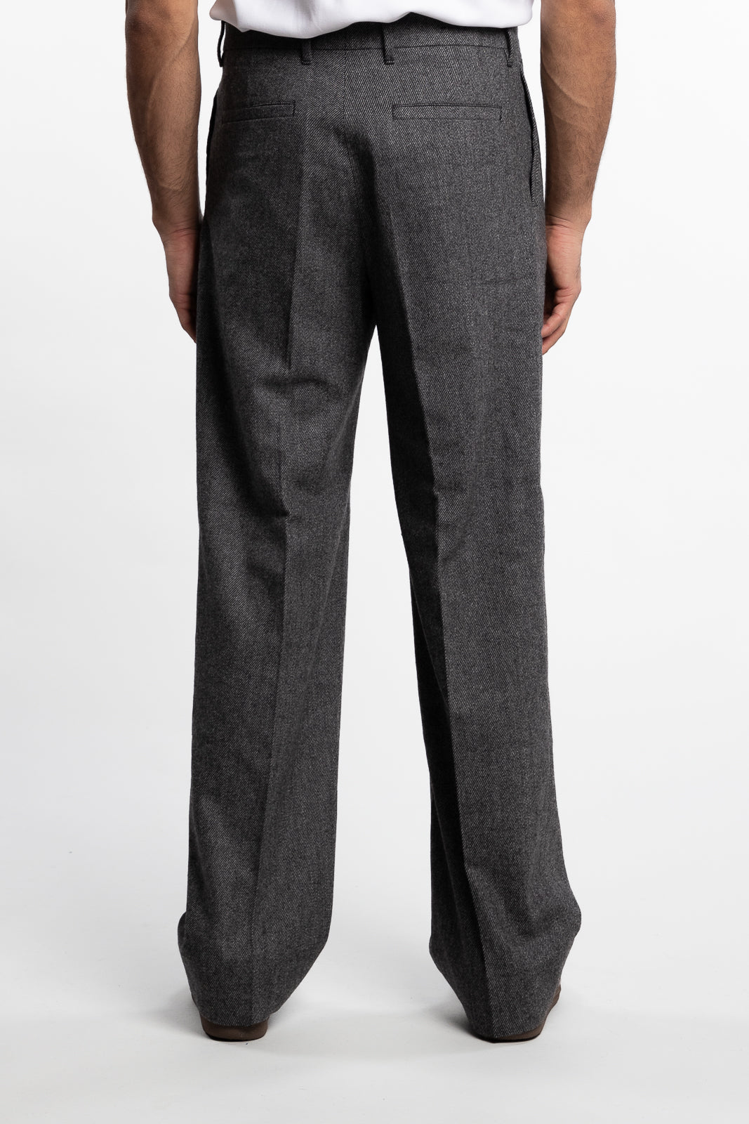 Haij Double Pleat Pants Night Owl