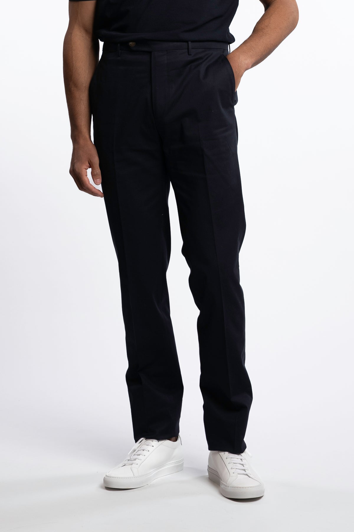 Vulcano Cotton Chinos Navy