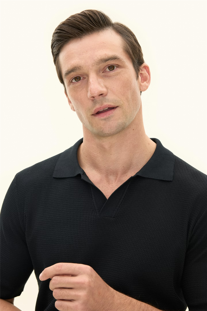 Patrick Polo Shirt Black