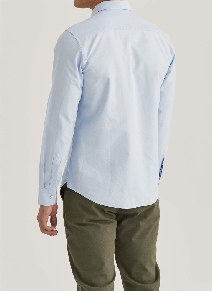 Oxford Slim Fit Button Down Shirt Light Blue