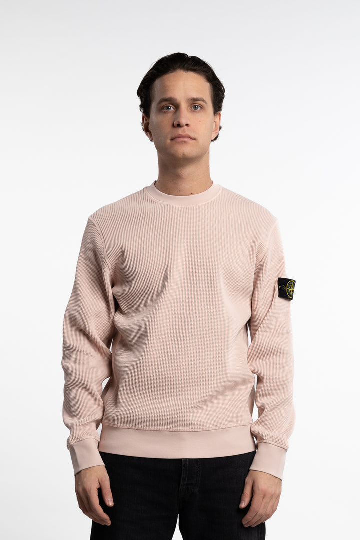 Organic Cotton Waffle Fleece Pink