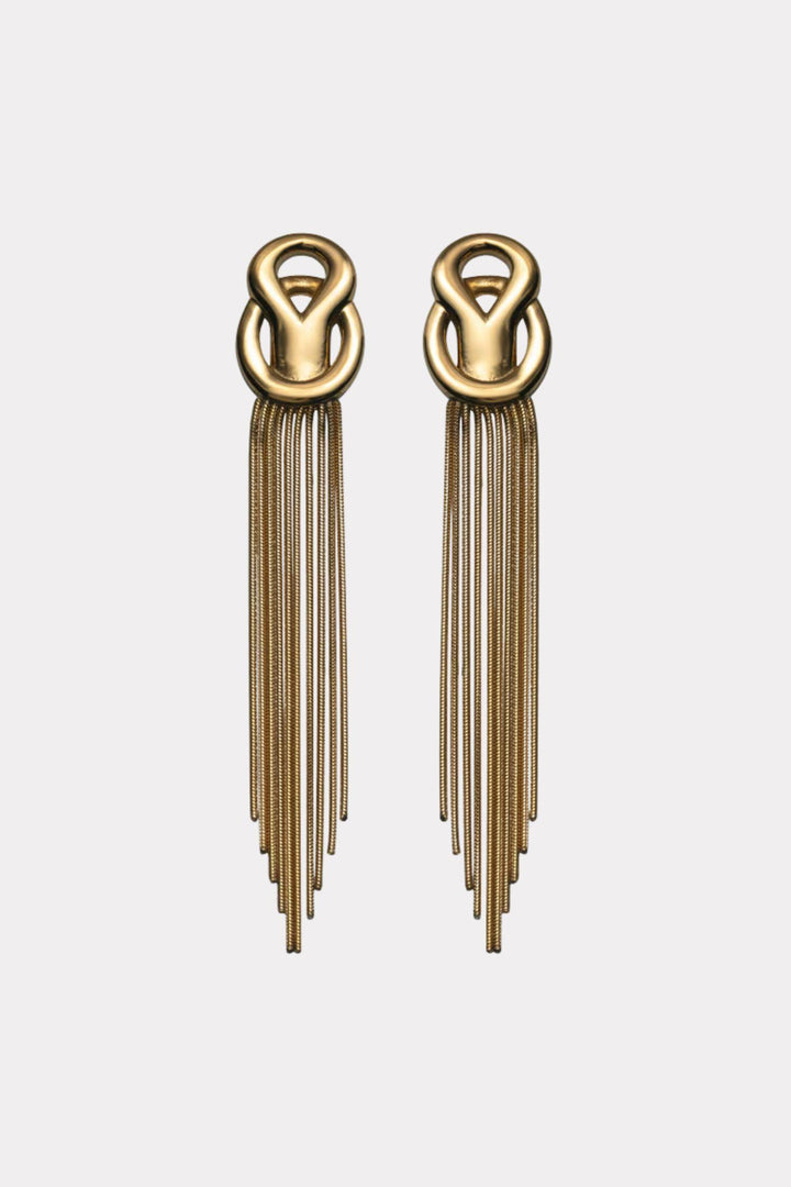 The Flounce Earrings - Gold