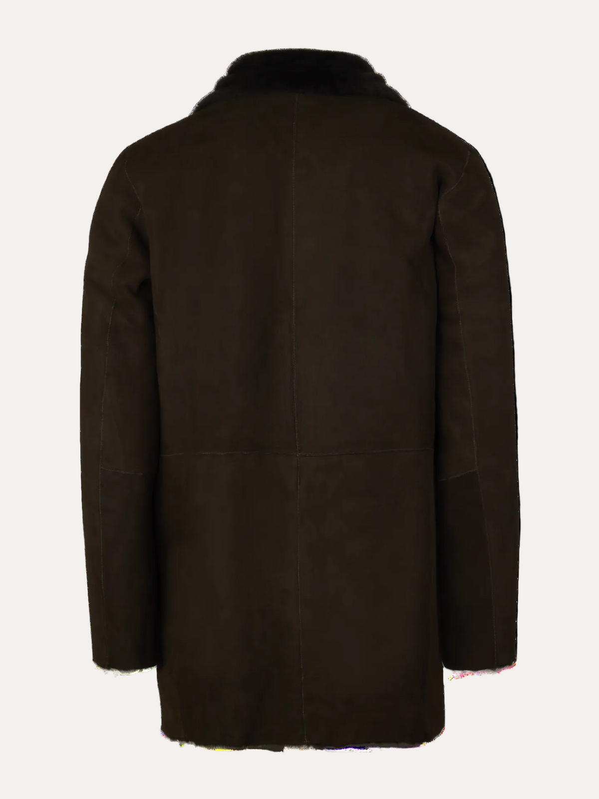 Peacoat Shearling Dark Brown
