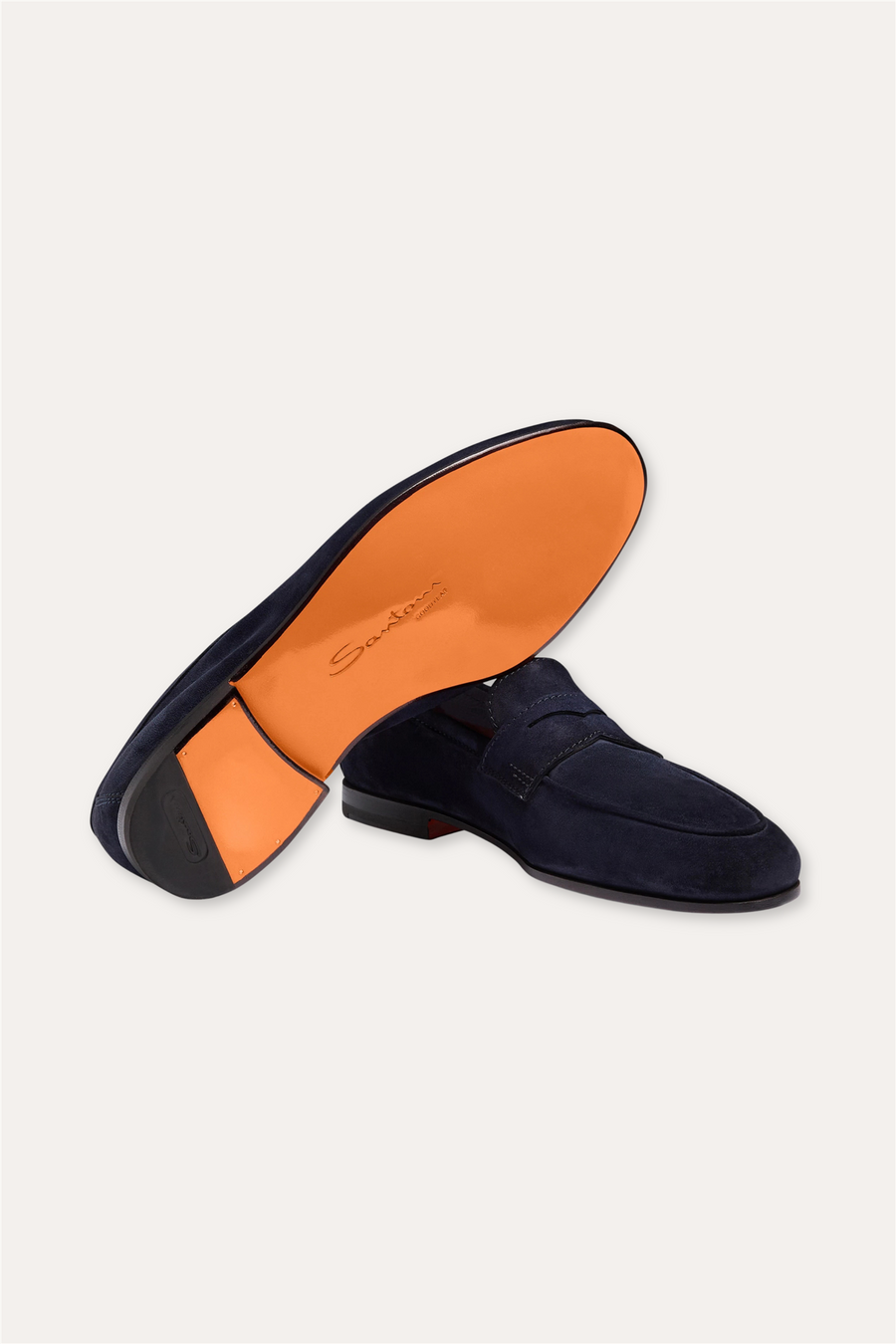 Carlo Loafer Blue Suede