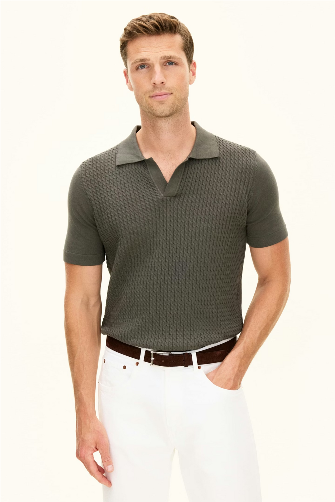 Alf Poloshirt S-S Nettle Green
