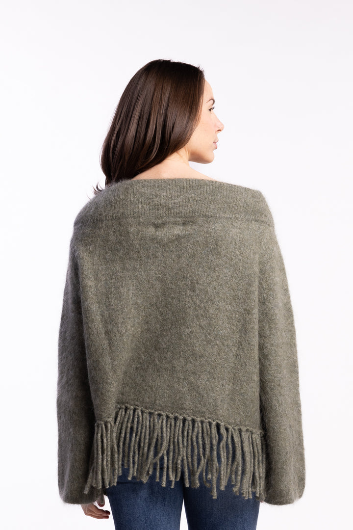 Gine Chunky Sweater- Sage Green