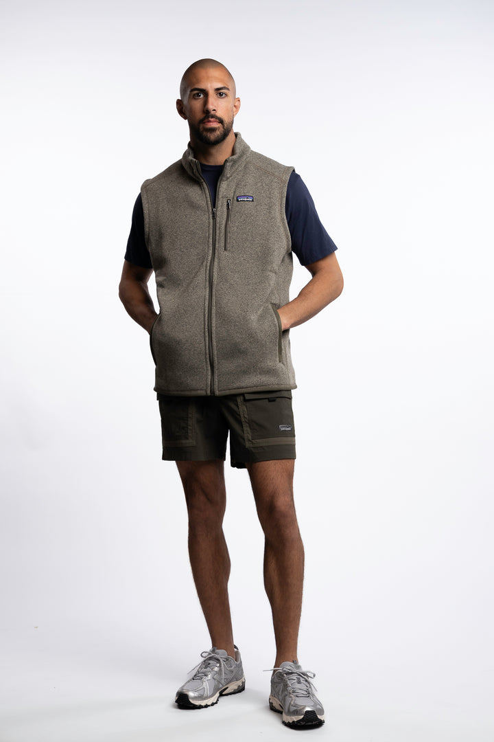 M Better Sweater Vest River Rock Green