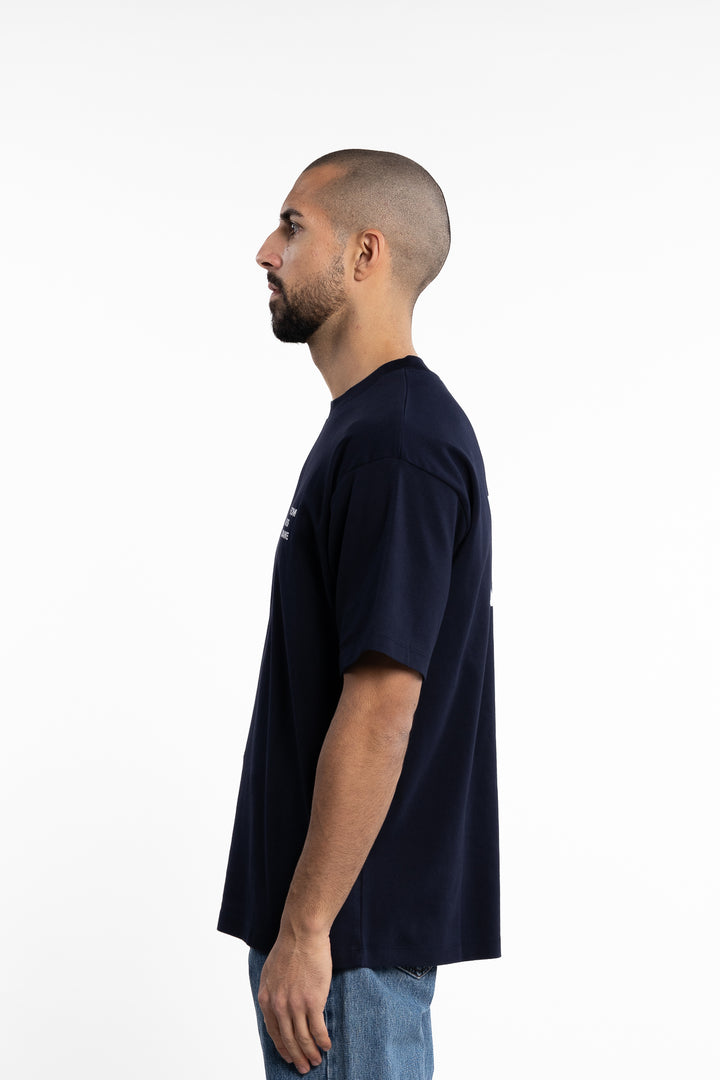 Le T-Shirt Slogan Navy