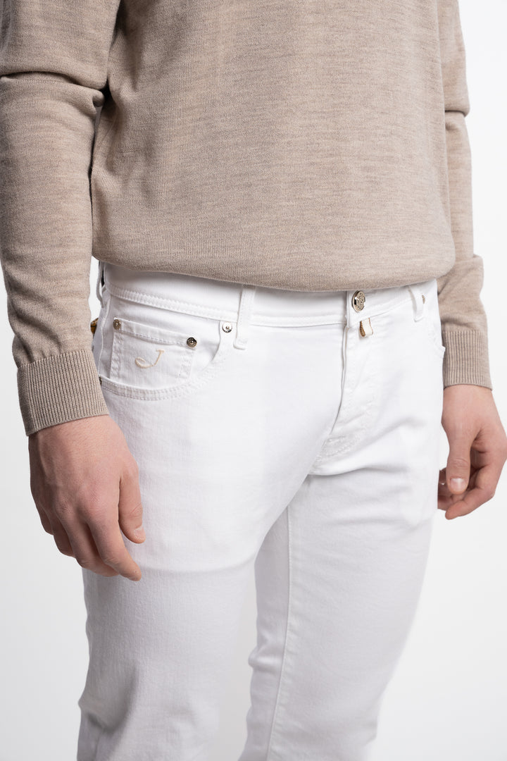 Nick Slim Fit Jeans White