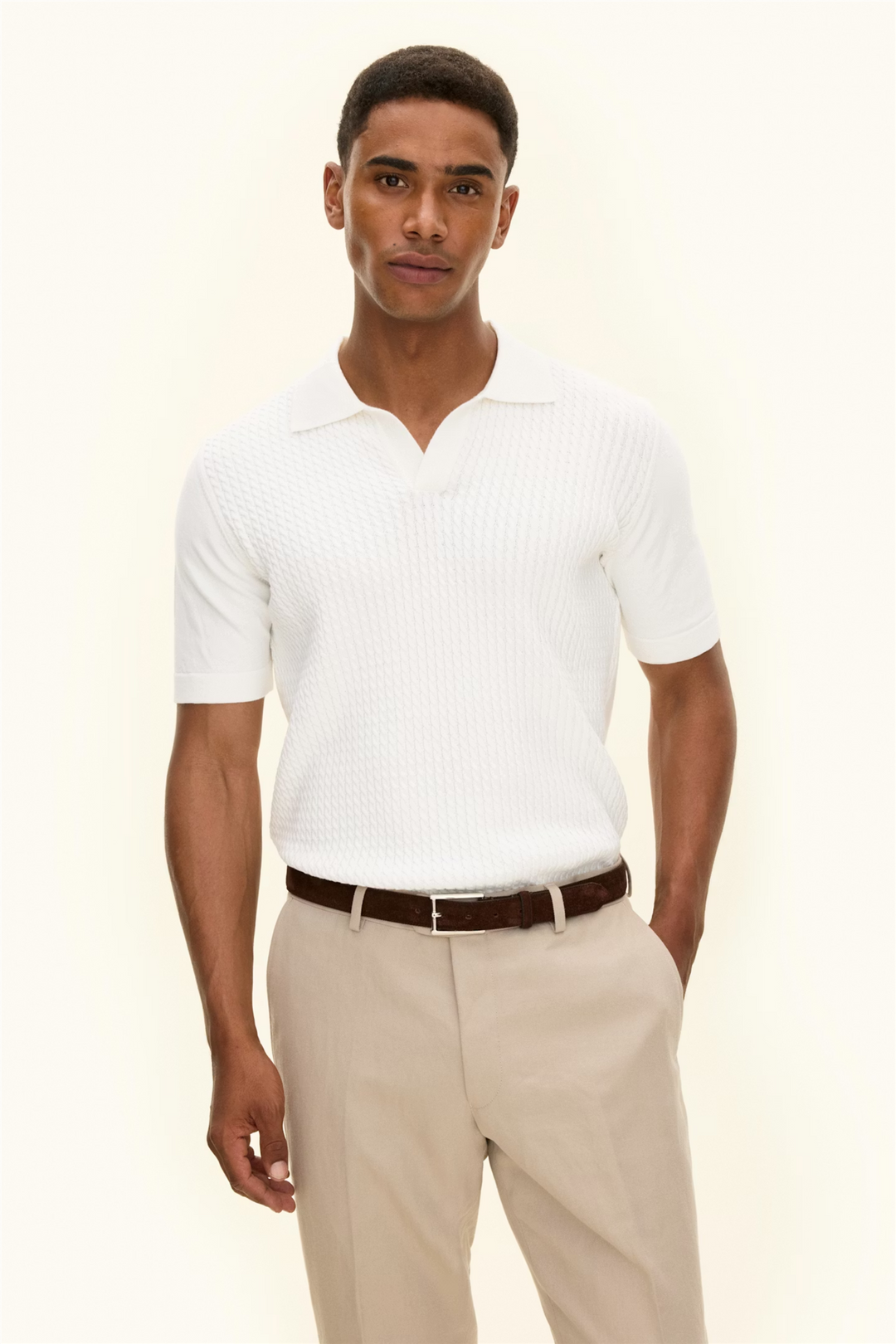 Alf Poloshirt S-S Snow White