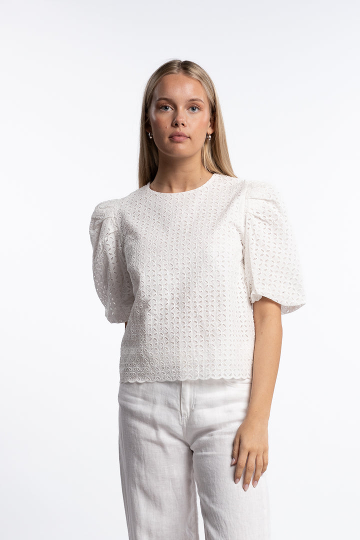 Aulina Blouse- White