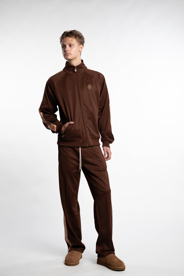 La Pantalon Survetement Brown