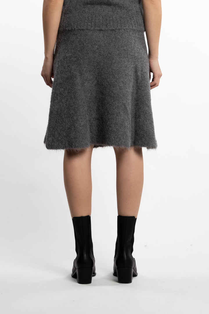 Sajeanne Skirt 15425- Iron Gate