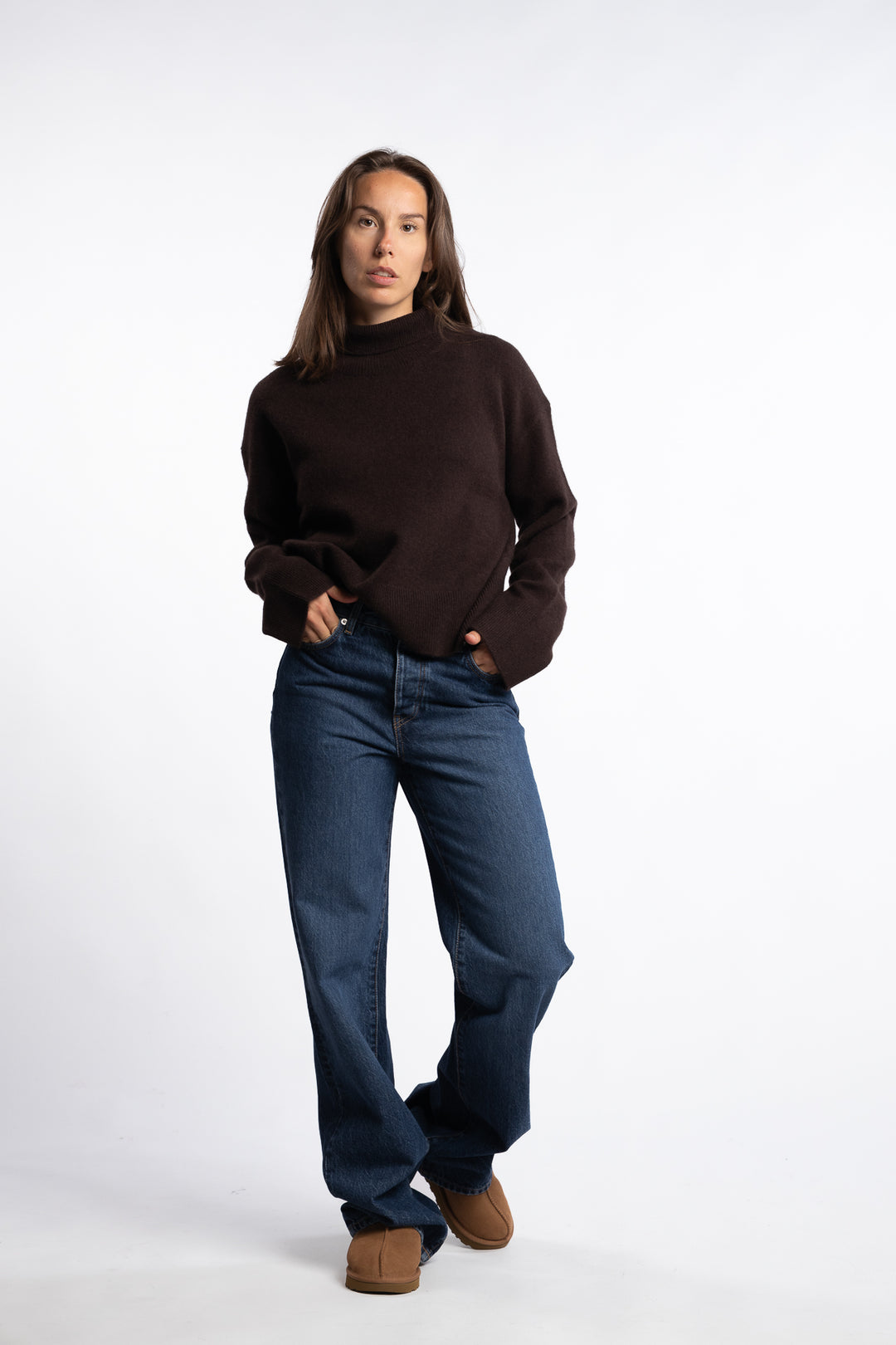 Abigail Knit - Dark Brown