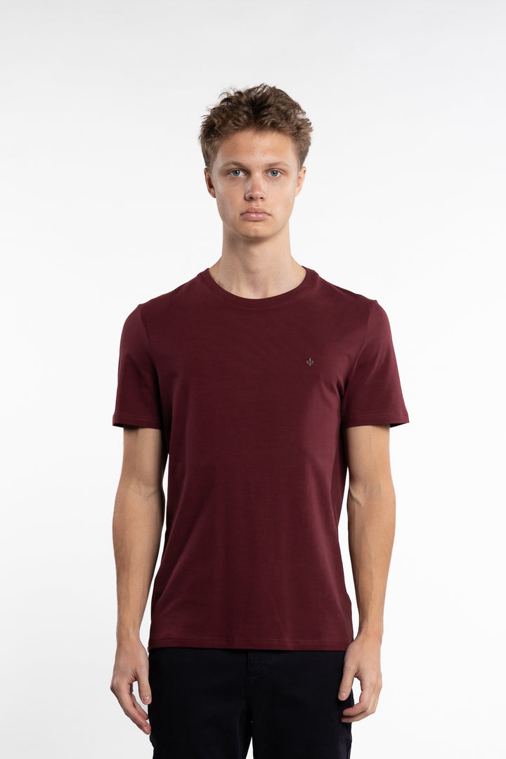 James Tee Wine Red