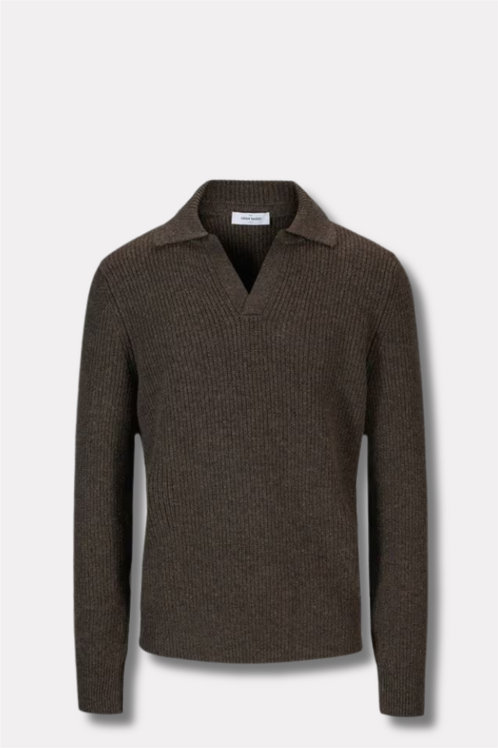 Super Geelong Ribbed Skipper Brown