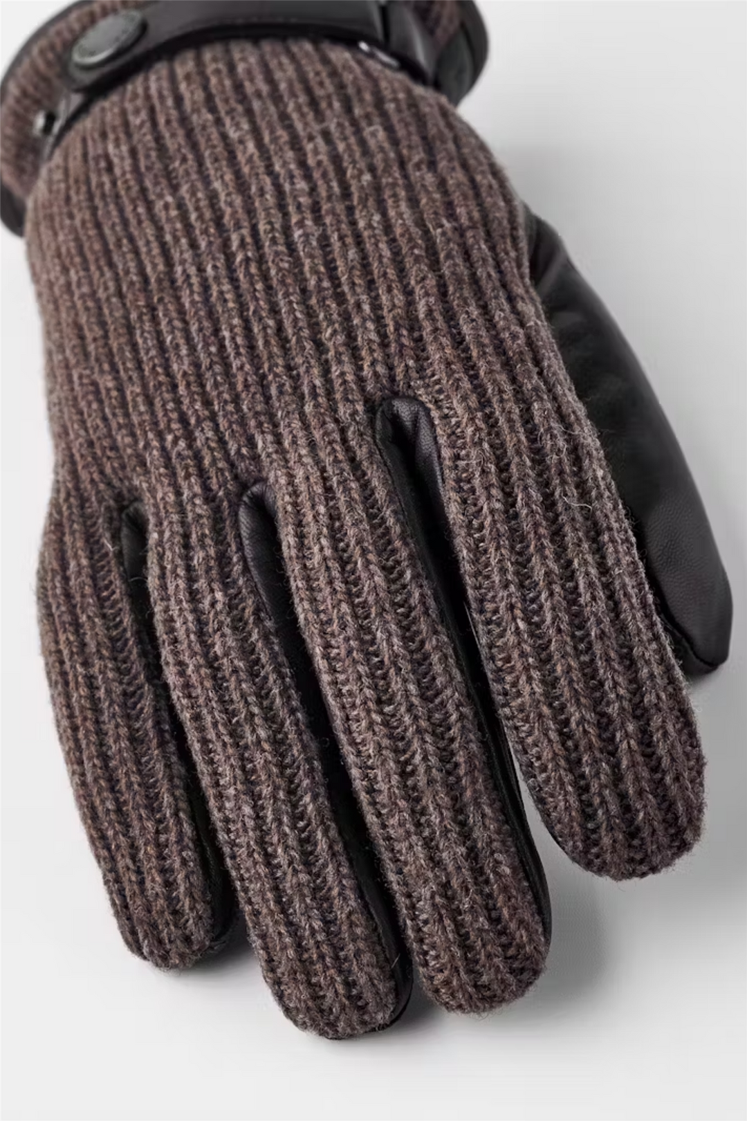 Christopher Knitted Gloves Espresso