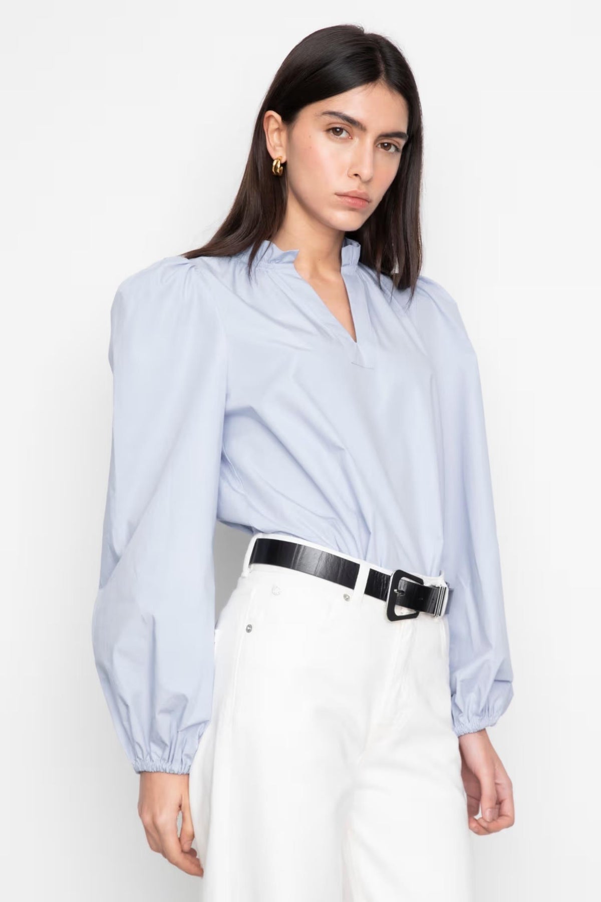 Infinity Blouse- Light blue
