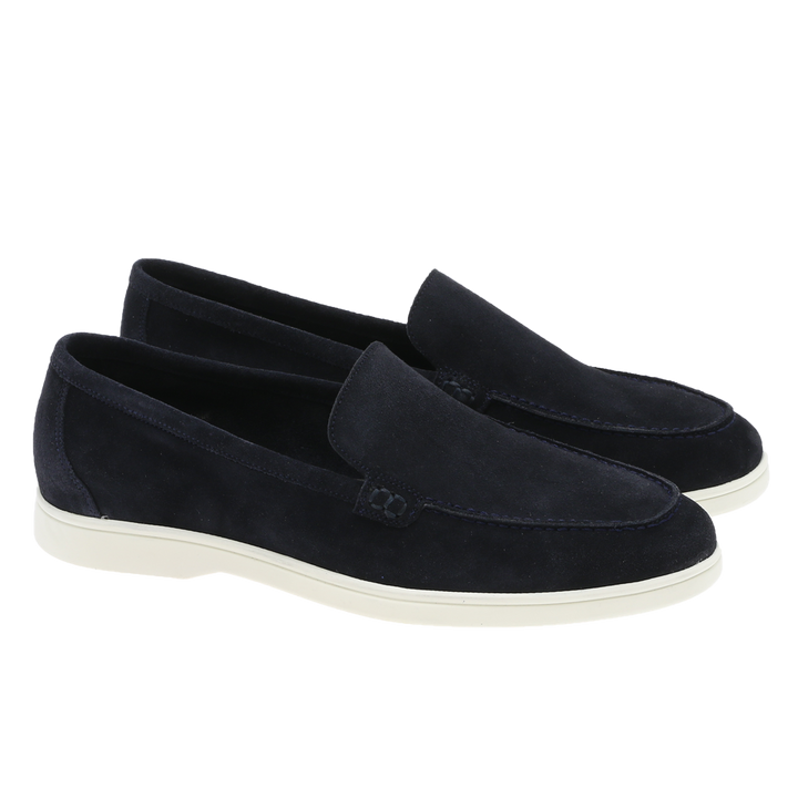 Gregers Sport Loafer Suede Navy