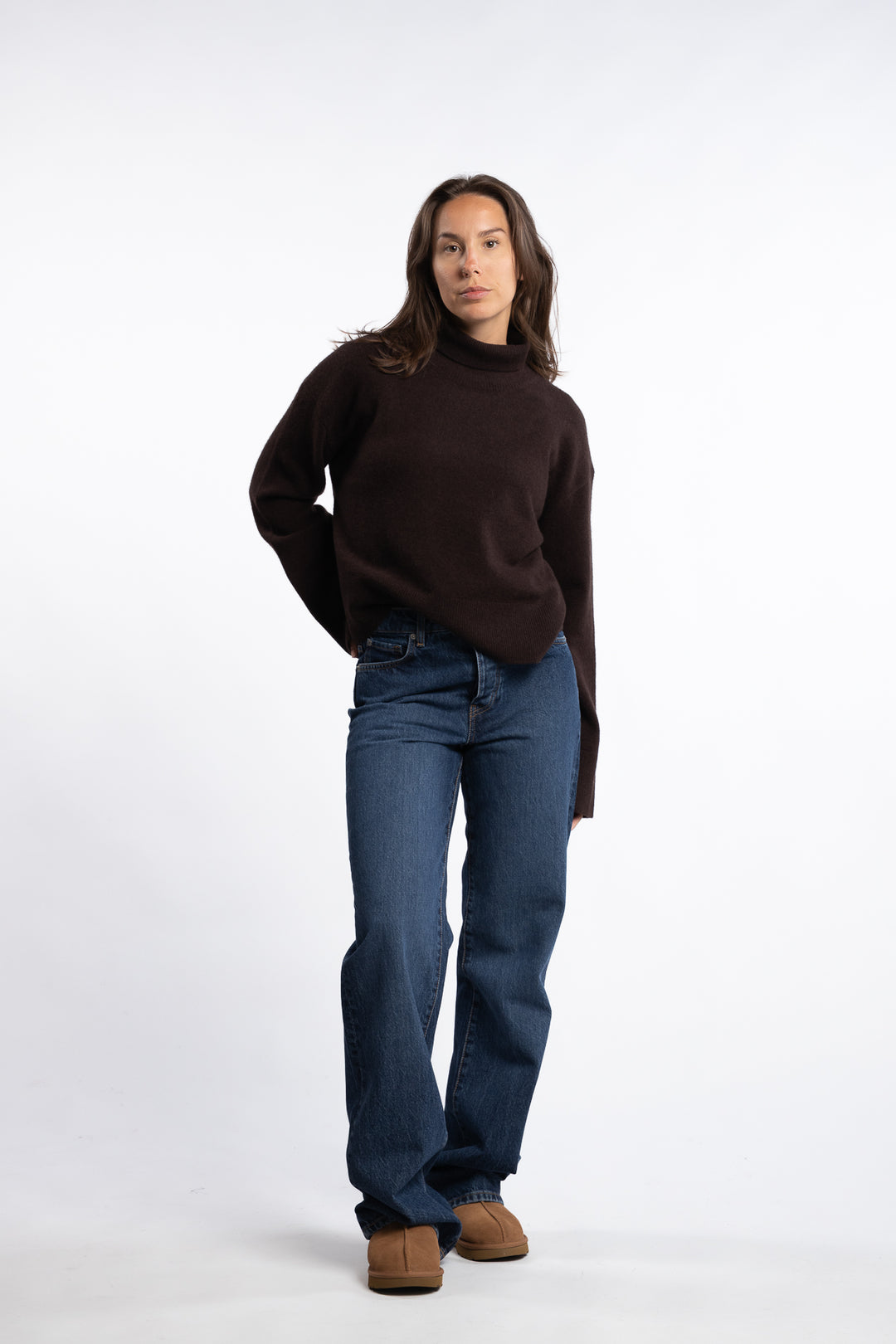 Abigail Knit - Dark Brown