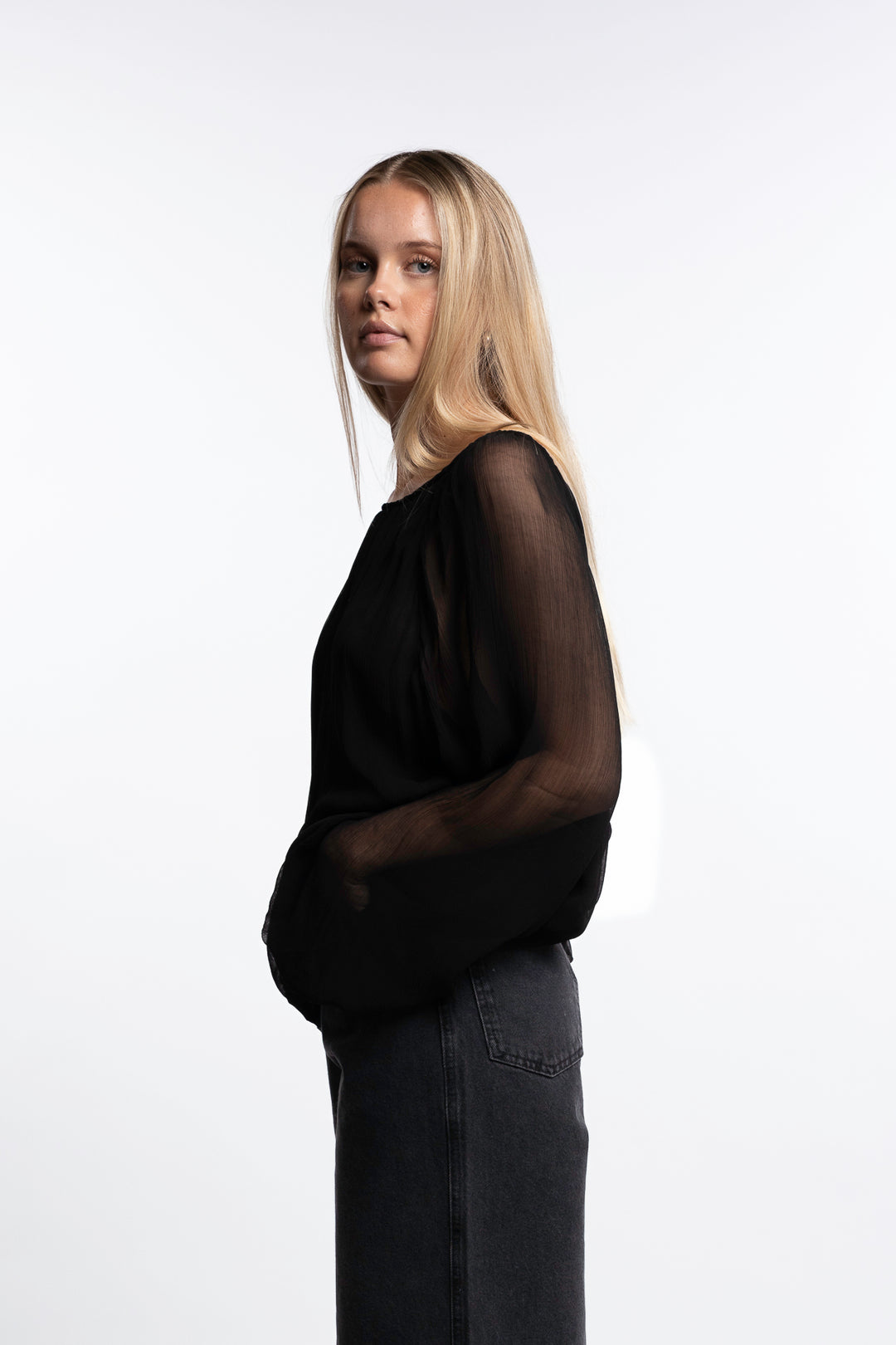 Uma Blouse- Black