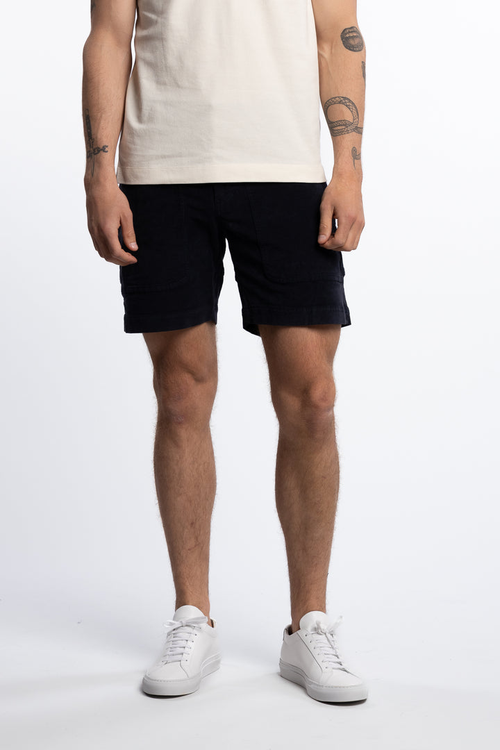 Grinder Corduroy Shorts Dark Navy