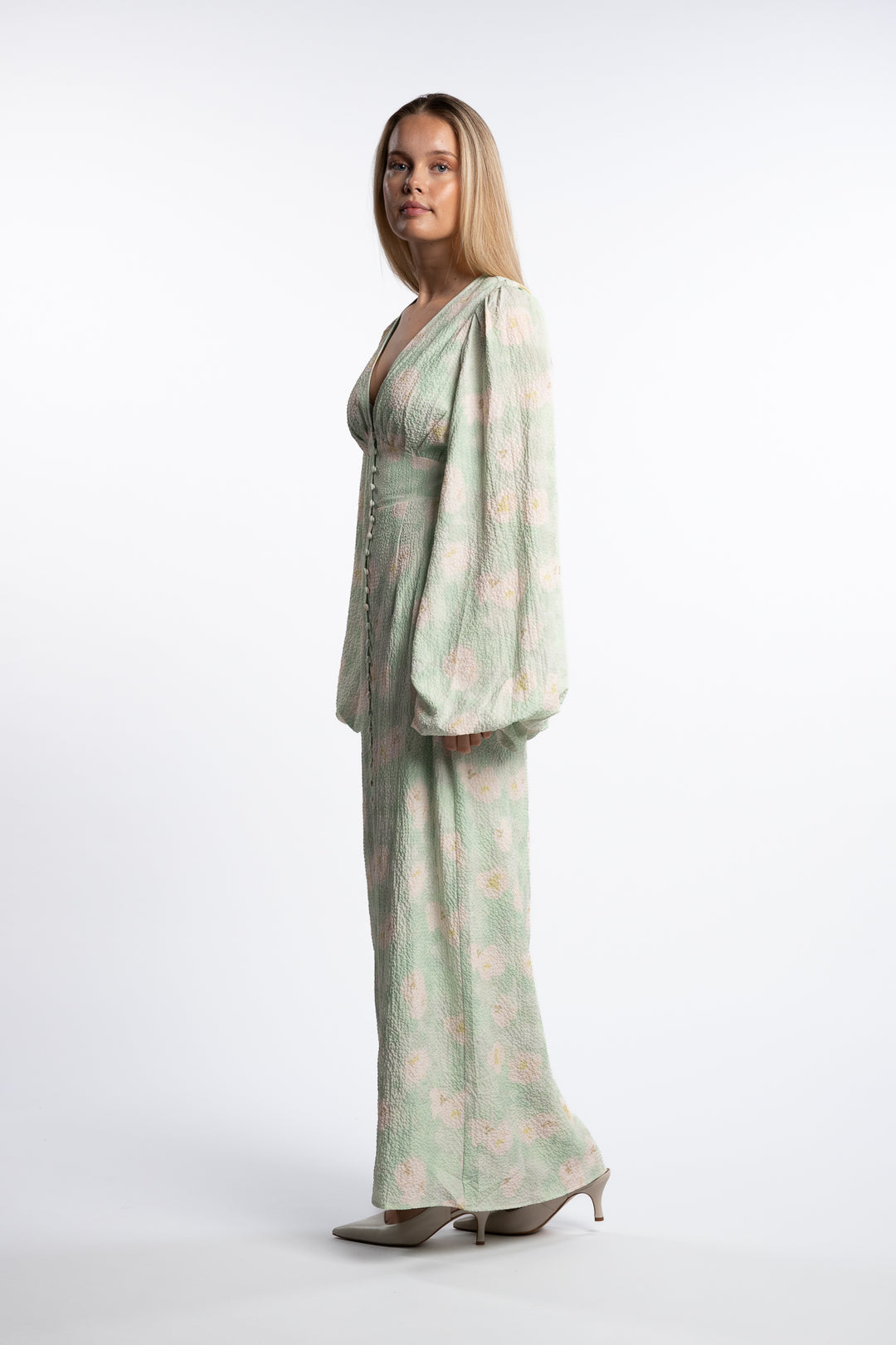 Positano Dress- Pastel Green