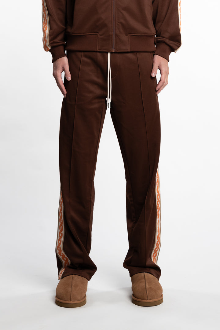 La Pantalon Survetement Brown