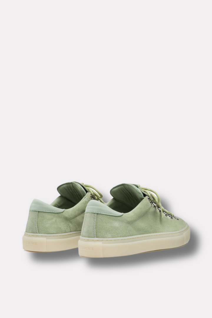 M Marostica Low Meadow Green Suede