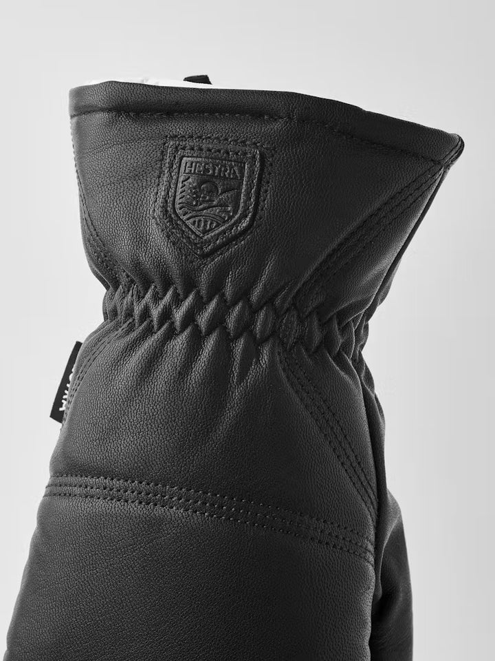 Leather Box Mitt Black