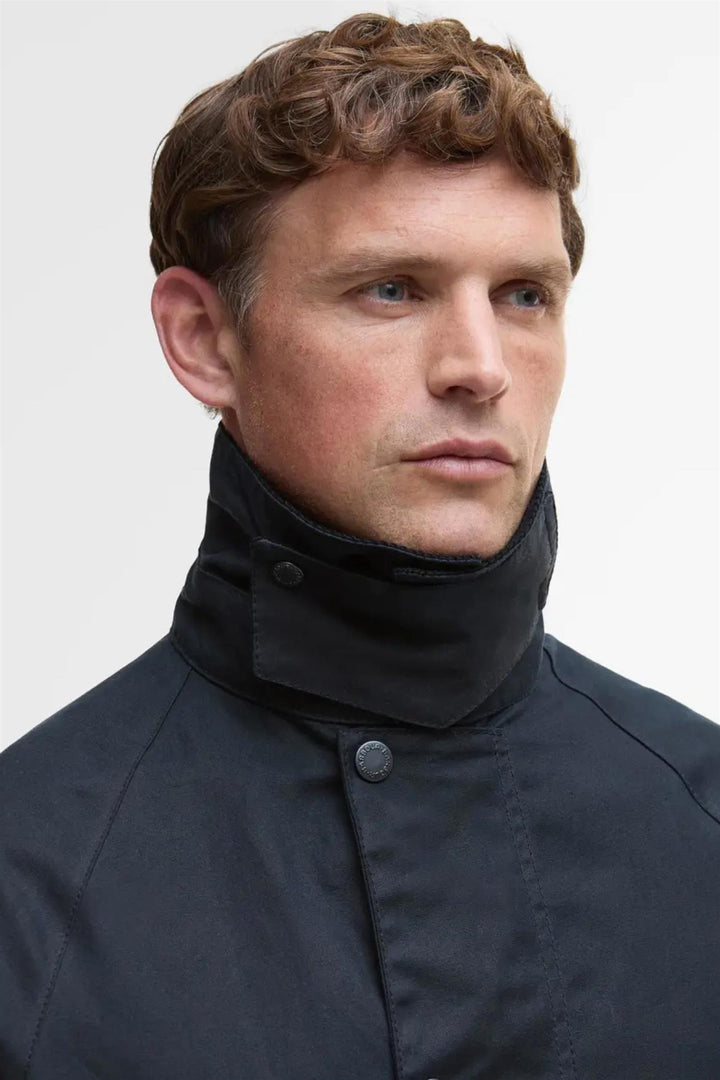 Country Wax Mac Jacket Navy