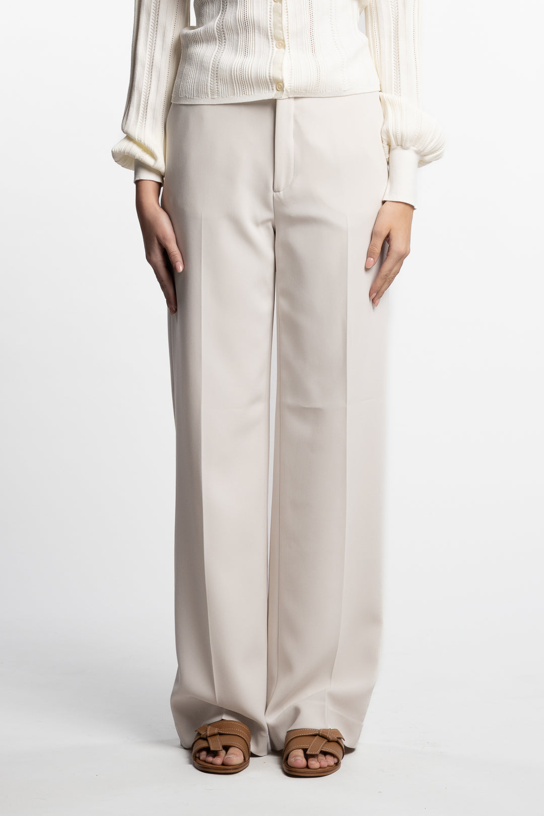 Hutton Trouser- Ivory