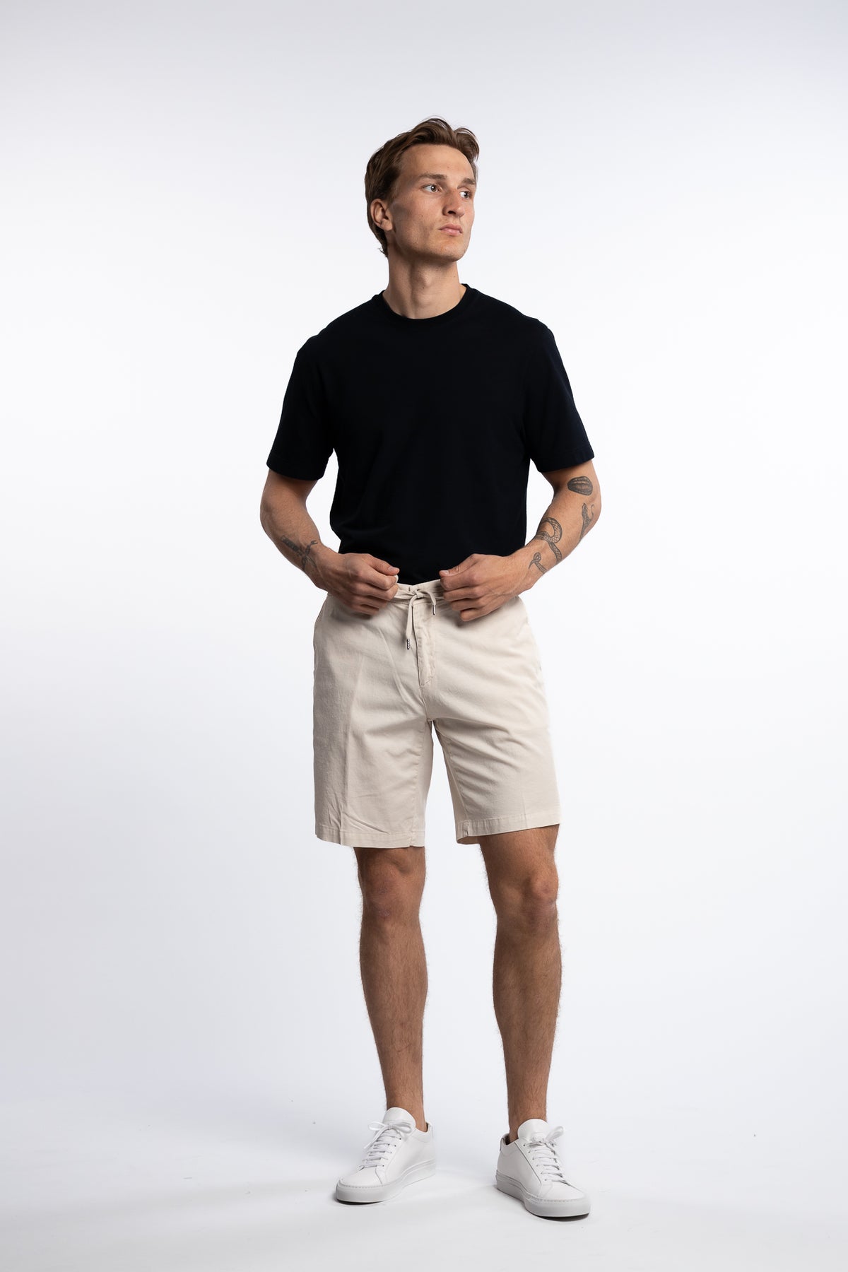 Capri Shorts Off-White