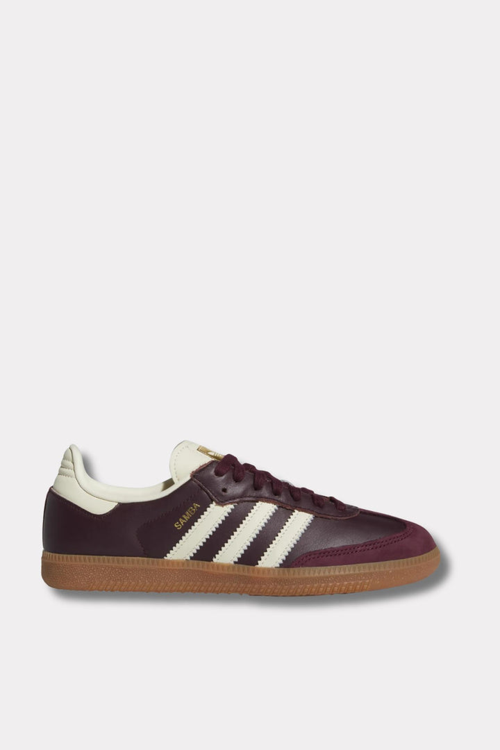 Samba OG W- Maroon/crewht/goldmt