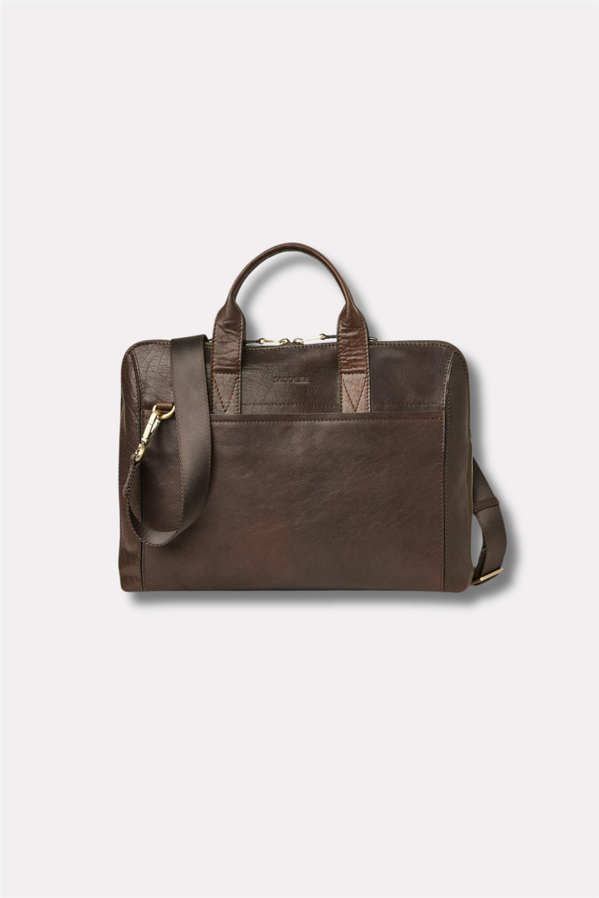 Gustav Data Bag 15" Dark Brown