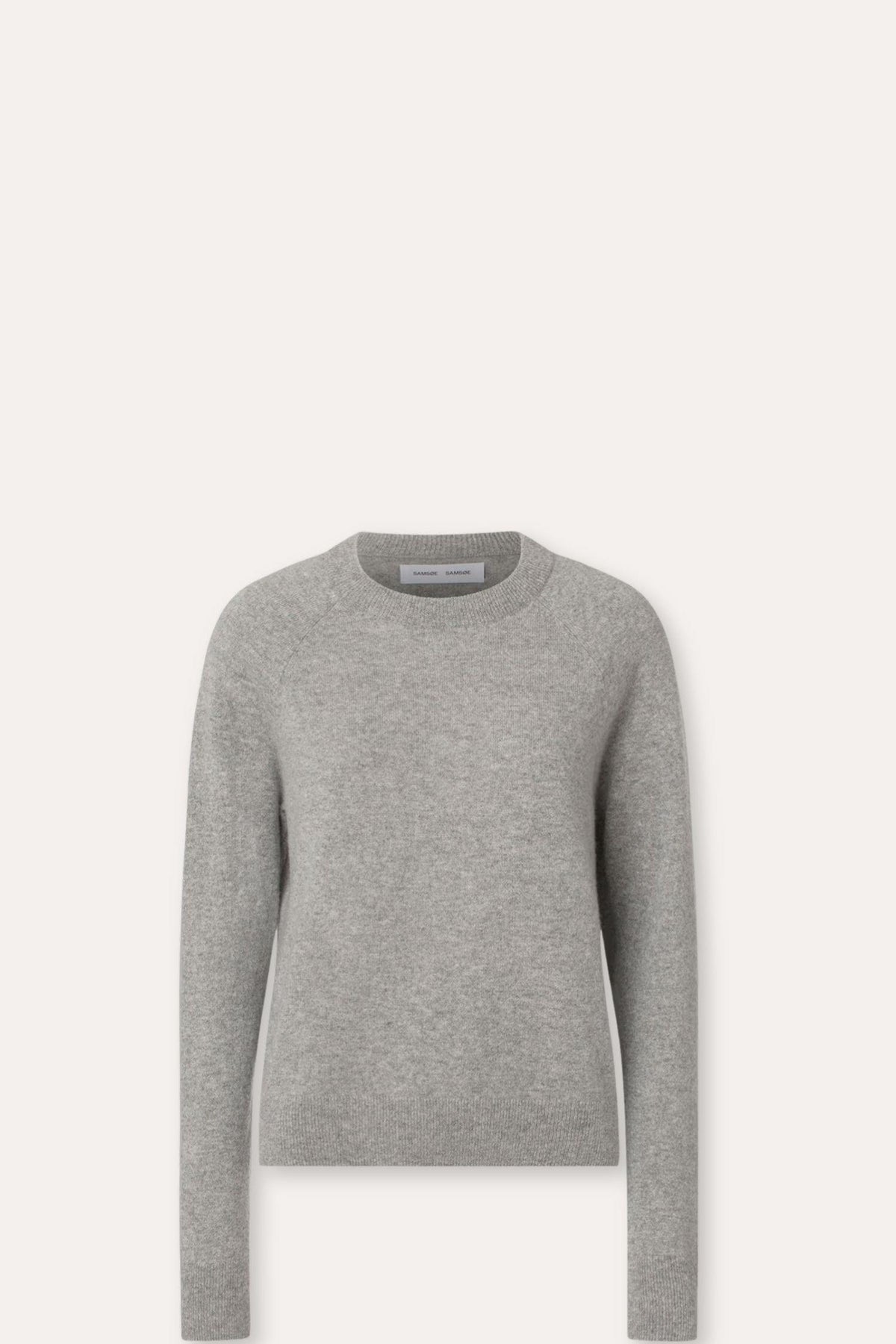 Boston O- Neck 6304 Grey Melange