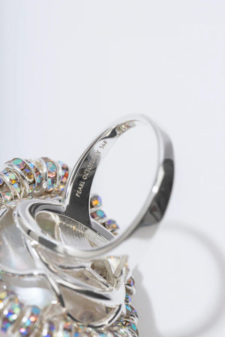 Mini Baroque Ring - Silver