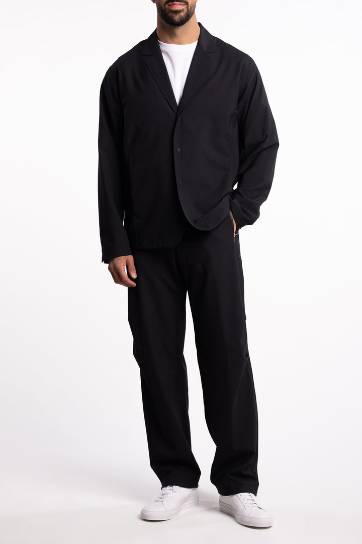 Laminar Woven Jacket Black