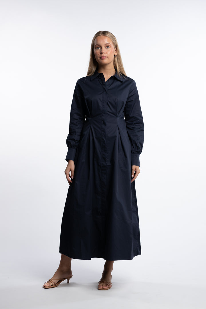 Leandra Dress- Navy