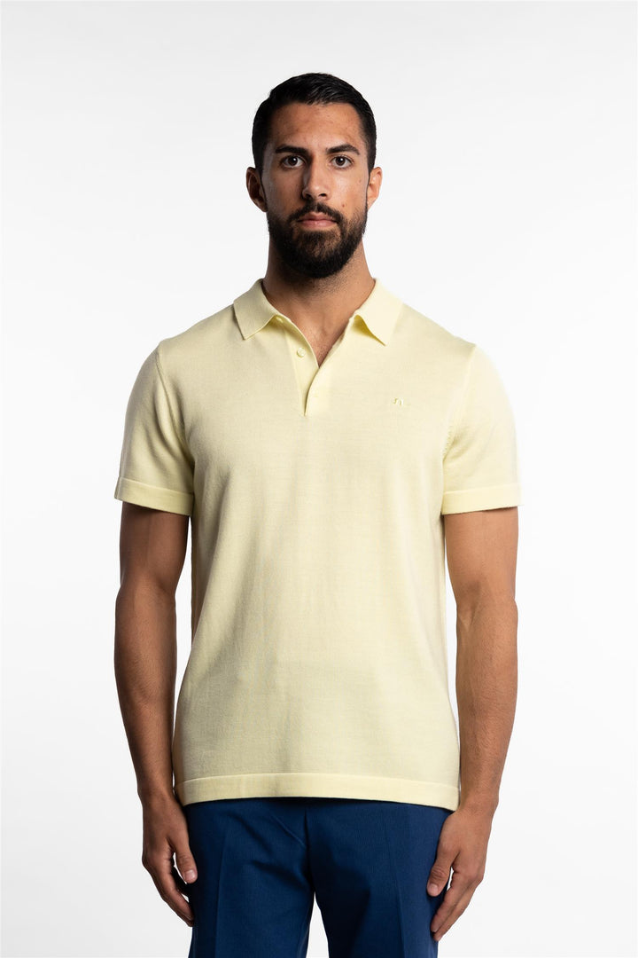 Lear Knitted Shirt Wax Yellow