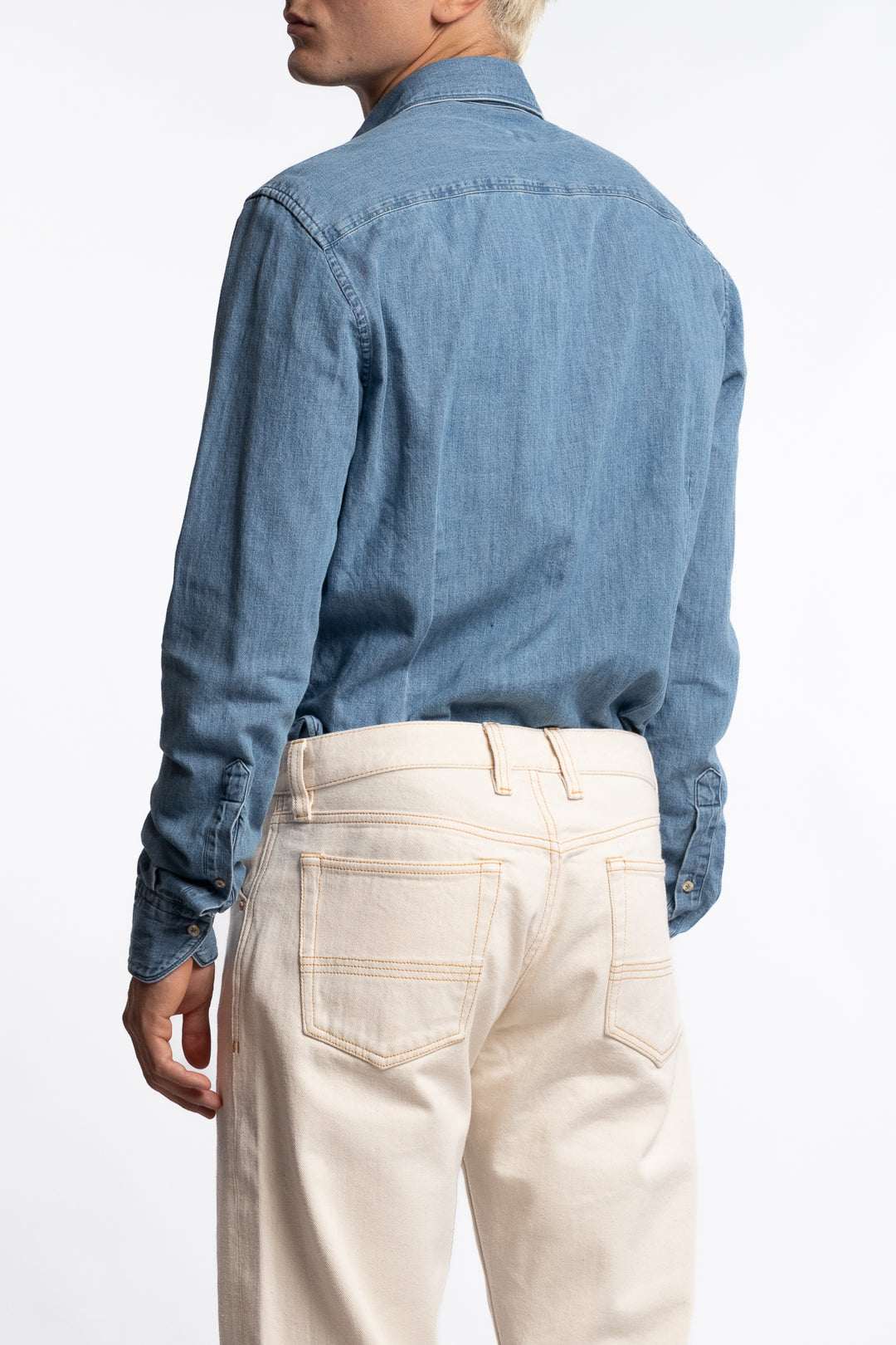 Slimline Blue Denim Shirt