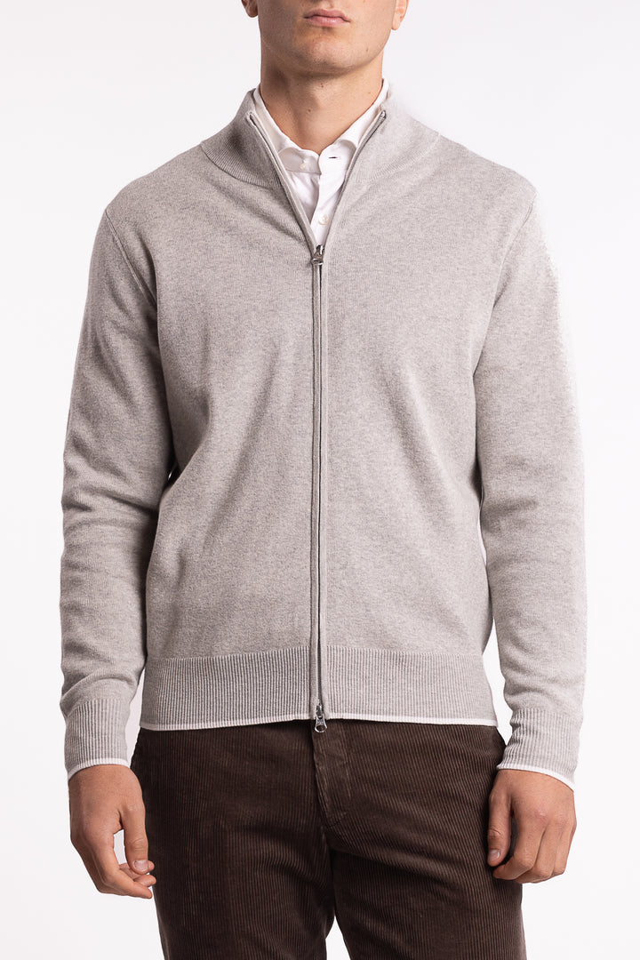 Nate Cardigan Light Grey