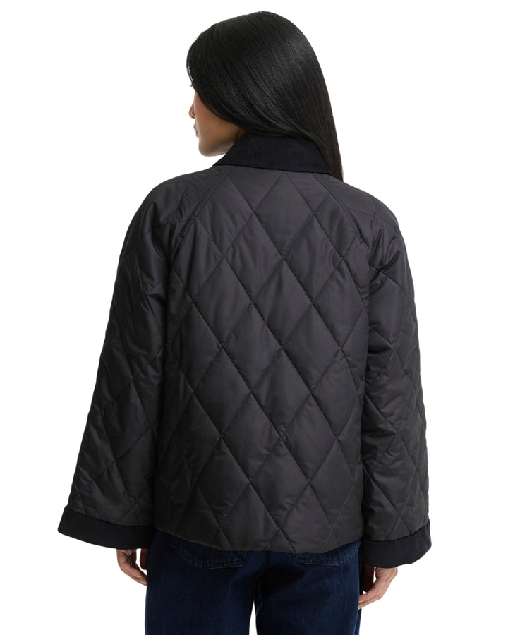 Barbour Kilnwick Quilt Black/Ancient