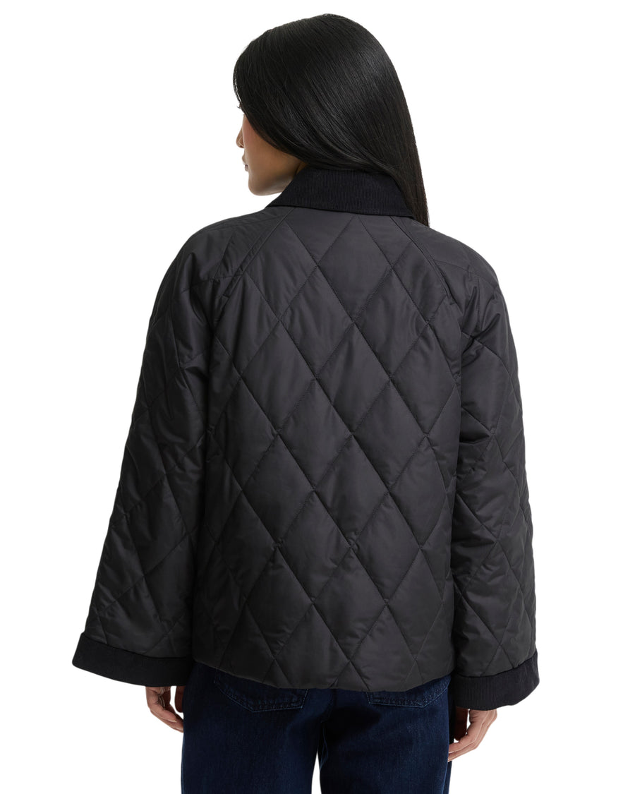 Barbour Kilnwick Quilt Black/Ancient