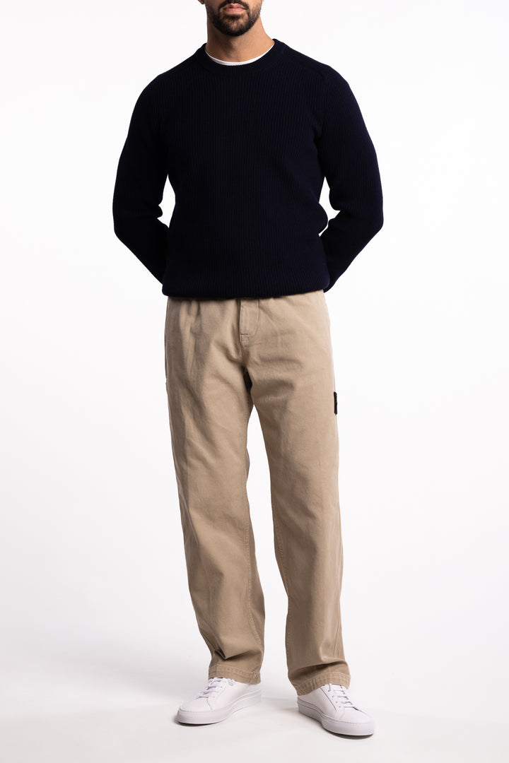 Pants Loose Beige
