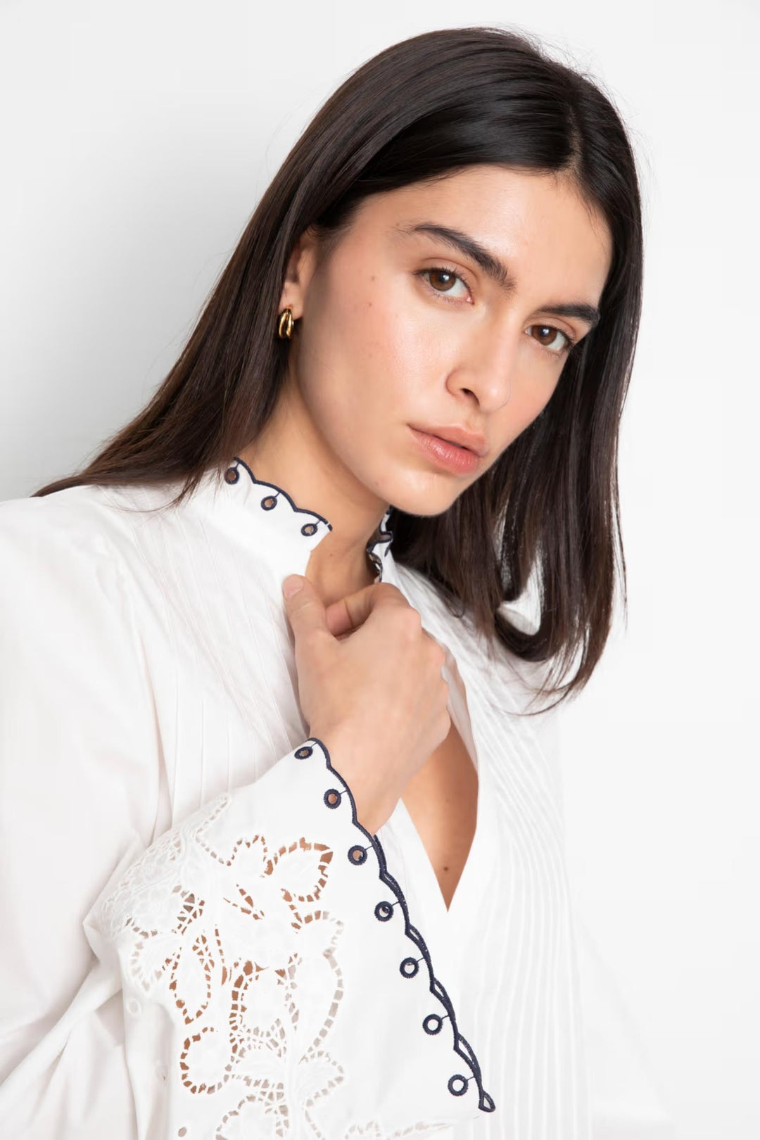 Lynn Blouse - 1005 white